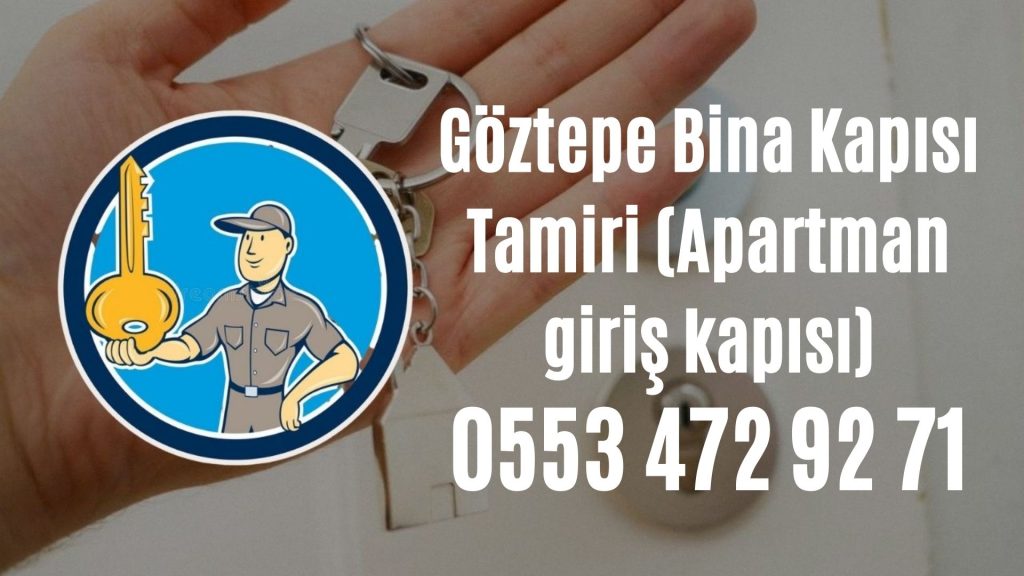 Göztepe Bina Kapısı Tamiri (Apartman giriş kapısı)