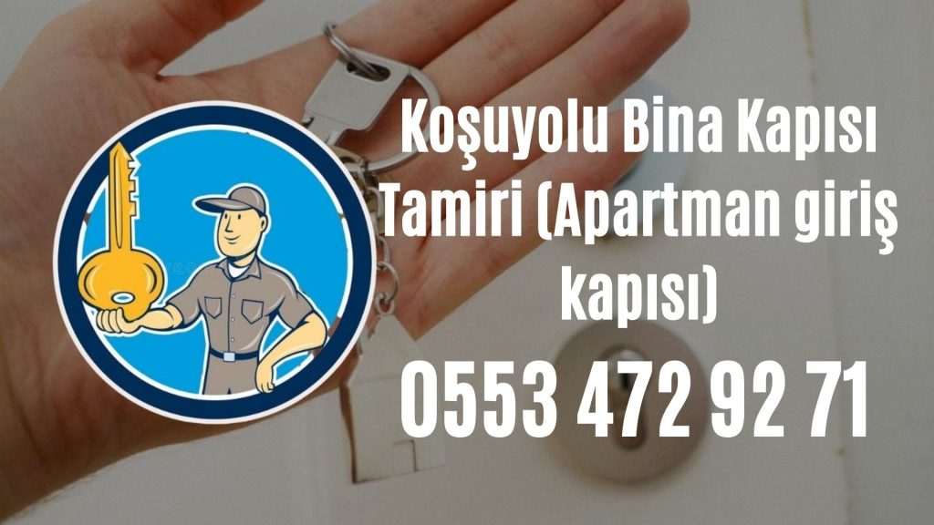 Koşuyolu Bina Kapısı Tamiri (Apartman giriş kapısı)