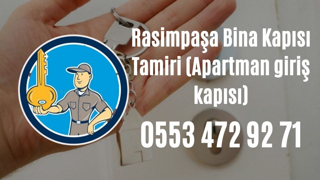 Rasimpaşa Bina Kapısı Tamiri (Apartman giriş kapısı)