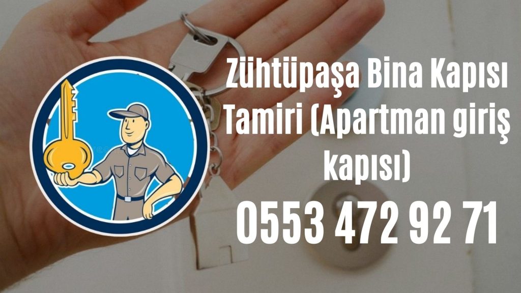 Zühtüpaşa Bina Kapısı Tamiri (Apartman giriş kapısı)